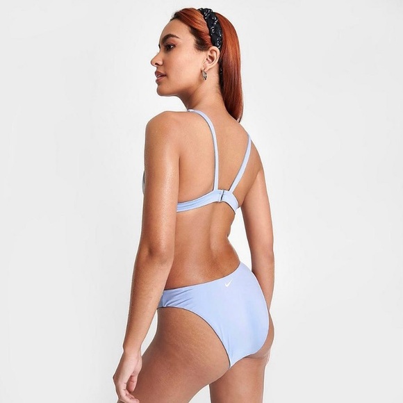 Nike Essentials Swim Bikini Bottoms Women's‎ M Purple Cobalt Bliss Medium NEW - Picture 4 of 6